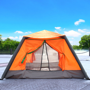 帐篷户外双人野营加厚户外折叠3-4人免搭建自动露营装备防雨便携