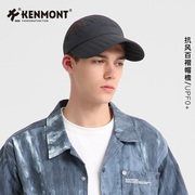 Kenmont卡蒙网眼透气棒球帽男夏季防晒帽加长帽檐可收纳遮阳帽薄