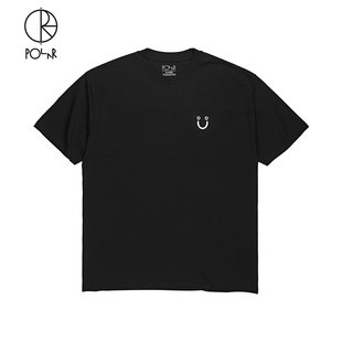 Polar Skate Co Happy Sad Tee 创意笑脸哭脸运动T恤男女情侣短袖