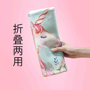 可折叠便携式瑜伽垫布铺巾防滑隔脏天然橡胶地垫地毯麂皮绒瑜珈垫