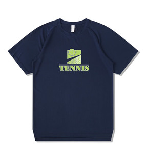 速干网球服男女上衣比赛短袖文化衫T恤训练球衣周边印字透气定制