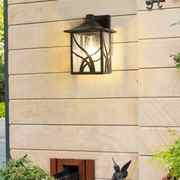 简约户外防水壁灯欧美式庭院室外阳台门口别墅墙挂灯led露台