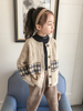 女童毛衣外套春秋2021秋季韩版洋气时髦休闲儿童秋装针织开衫