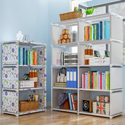 简易书架创意组合书柜，置物架落地层架子儿童学生书橱