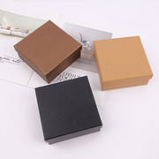空盒定制色皮带包装盒，牛皮纸天地盖口红，盒正方形礼盒定制
