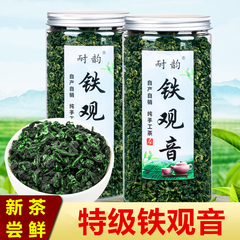 茶农特级清香型铁观音2023新茶正宗安溪高山茶叶罐装500G