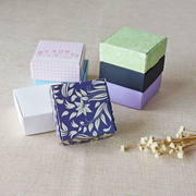 创意手工肥皂包装盒空盒饰品纸盒喜糖盒彩色通用飞机盒子
