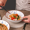 日式大面碗家用2023斗笠创意陶瓷餐具泡面碗大号汤碗吃面条碗