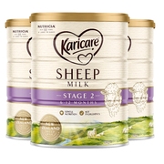 自营新西兰Karicare可瑞康婴儿配方绵羊奶粉2段900g3罐6-12月