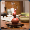 铜葫芦摆件福禄寿喜财工艺品家居客厅办公室桌面装饰物新中式