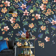 荷兰艾芬格进口壁纸 392570 欧式花卉卧室高端背景壁画墙纸