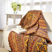 沙发盖布北欧单人盖布全盖沙发巾，美式毯靠背巾，棉麻沙发罩沙发套罩