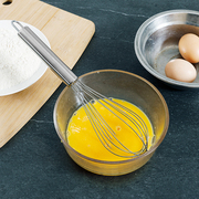 不锈钢打蛋器手动加粗搅拌棒和面，鸡蛋搅蛋器，加长烘焙工具家用