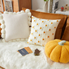 南瓜撸猫感抱枕创意太阳花靠垫小花朵潮流沙发客厅轻奢高级感靠枕
