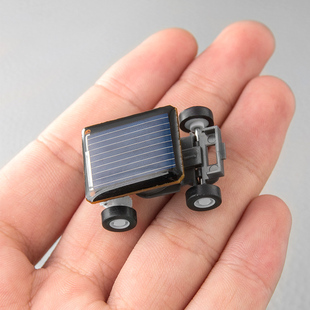 太阳能玩具小汽车迷你科学diy手工，儿童汽车模型，桌面装饰摆件