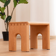 小凳子家用换鞋方凳矮椅子创意小板凳小矮凳客厅实木儿童茶几凳