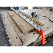 多功能切割机电圆锯手提木工倒装台锯导轨快速固定夹具靠山尺