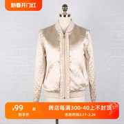风迪品牌冬季女个性潮酷街头韩版夹克潮牌宽松短外套棉衣1Y46025