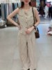 王家欧洲站2024夏季时尚大牌女装高端韩国纯色减龄套装