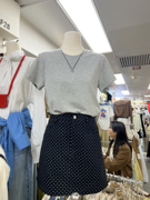 韩国东大门春季时尚简约短袖珍珠爱心设计甜美圆领T恤上衣女