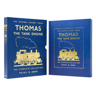 托马斯和朋友们全集英文原版thomasthetankenginecompletecollection75周年收藏版小火车，托马斯英文版儿童英语图画故事书