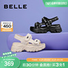 百丽小香风运动凉鞋，女鞋子夏季休闲厚底可外穿凉鞋b1274bl3