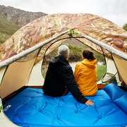 牧高笛自动充气垫户外帐篷睡垫防潮垫，加宽加厚双垫露营野营