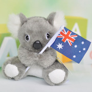 毛绒玩具外贸澳大利亚考拉树袋熊，娃娃机男女公仔小号，可爱玩偶礼物