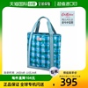 韩国直邮cathkidston手提包男女，款蓝色印花大容量，可斜挎通勤户外
