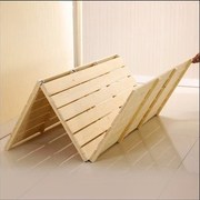 实木床板1.2榻榻米双人1.5排骨架1.8木板床垫硬板折叠可定新