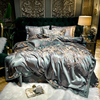 欧式床上用品贡缎四件套被套全棉，床单结婚庆，床品4件套1.8米2.0米