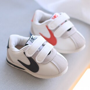 婴儿学步鞋软底男宝宝防滑春秋季女童鞋子0个月1一3岁小童鞋2