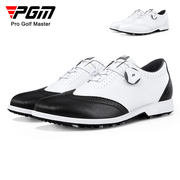 PGM 高尔夫球鞋男士防水鞋子布洛克男鞋运动球鞋旋钮鞋带