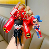 卡通外国战士超人创意钥匙扣公仔小丑钥匙挂件钥匙链饰品背包挂饰