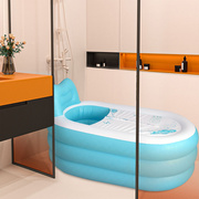 充气浴缸成人泡澡桶全身折叠浴缸，家用小户型洗澡桶自动加热沐浴桶