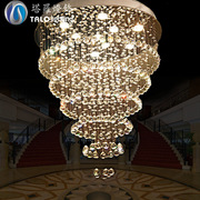 餐厅现代简约时尚圆形吸顶灯led灯客厅卧室灯书房 水晶吊灯跨境