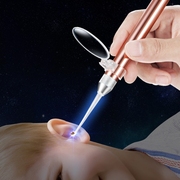 发光挖耳勺掏耳神器挖耳朵带灯儿童安全可视专用工具扣抠耳屎镊子