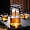 玻璃茶杯飘逸杯茶壶茶具套装，防爆耐热泡茶壶，花茶壶过滤冲茶器套装