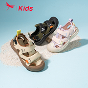 红蜻蜓男女童鞋，2024夏季包头运动凉鞋网面透气跑步户外休闲鞋