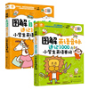 2册 图解英语音标自然拼读速记1000小学生英语单词记背神器快速记忆法词汇速记大全天天练单词联想记忆法讲练结合三四五六年级教材