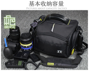 单反相机包D7200 D3200 D750 D5500 D800 D3400单肩背包加厚