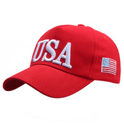美国帽子usa棒球帽遮阳鸭舌帽，3d立体图案男女士春秋冬季款防晒