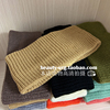 韩国东大门发饰品进口冬季姜黄色(姜黄色)毛线针织，加绒保暖宽边厚发带