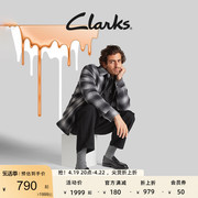 clarks其乐男士皮鞋，春夏季英伦复古时尚一脚蹬皮鞋正装商务