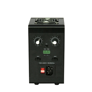 led调光散热亮度调节无频闪机器视觉光源标准模拟2通道控制器