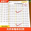 50/100以内加减法天天练练习册 一百混合运算口算题卡幼小衔接一日学前班幼儿园每日一练竖式口算幼升小一年级数学暑假作业练习题