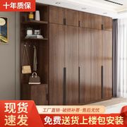 衣柜家用卧室轻奢现代简约小户型简易欧式柜子实木收纳组合大衣橱