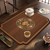 新中式禅意木纹茶席桌布，茶垫吸水防滑瞬干茶，盘垫茶旗茶台茶几垫子