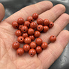 四海玉器diy饰品配件8毫米红色松石圆珠散珠优化仿绿松石珠子