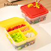 乐高积木收纳盒透明小颗粒玩具，收纳箱儿童拼装零件，多层分格整理盒